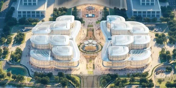余杭未來科技城市民中心方案公布，即將開工!