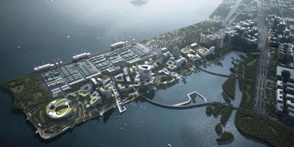 NBBJ ‘騰訊大鏟灣科技島’，構(gòu)想“網(wǎng)絡(luò)城市”