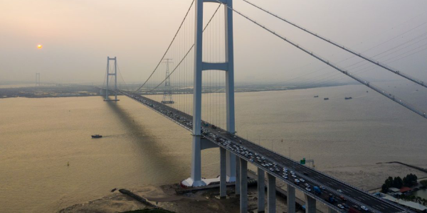 虎門大橋“渦振”最新調(diào)查：水馬是誘因！